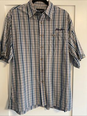 Vintage Phat Farm Men’s Plaid Button-Down